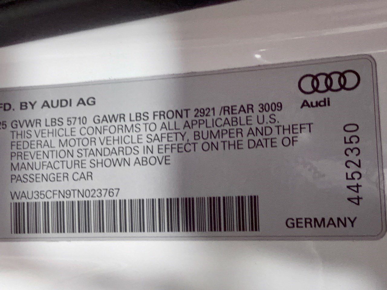 Used 2026 Audi A6 Prestige w/ Audi Exclusive Design Package AWD/4WD image 32