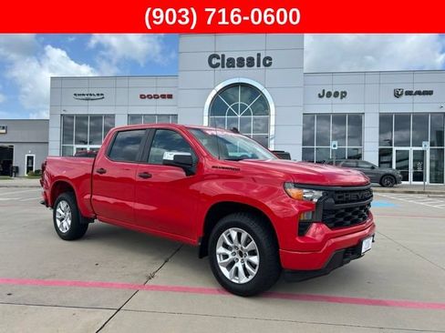 Used 2022 Chevrolet Silverado 1500 Custom w/ LPO, Dark Essentials Package RWD image 1