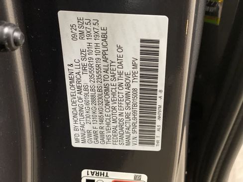 Used 2026 Honda Odyssey Elite image 33