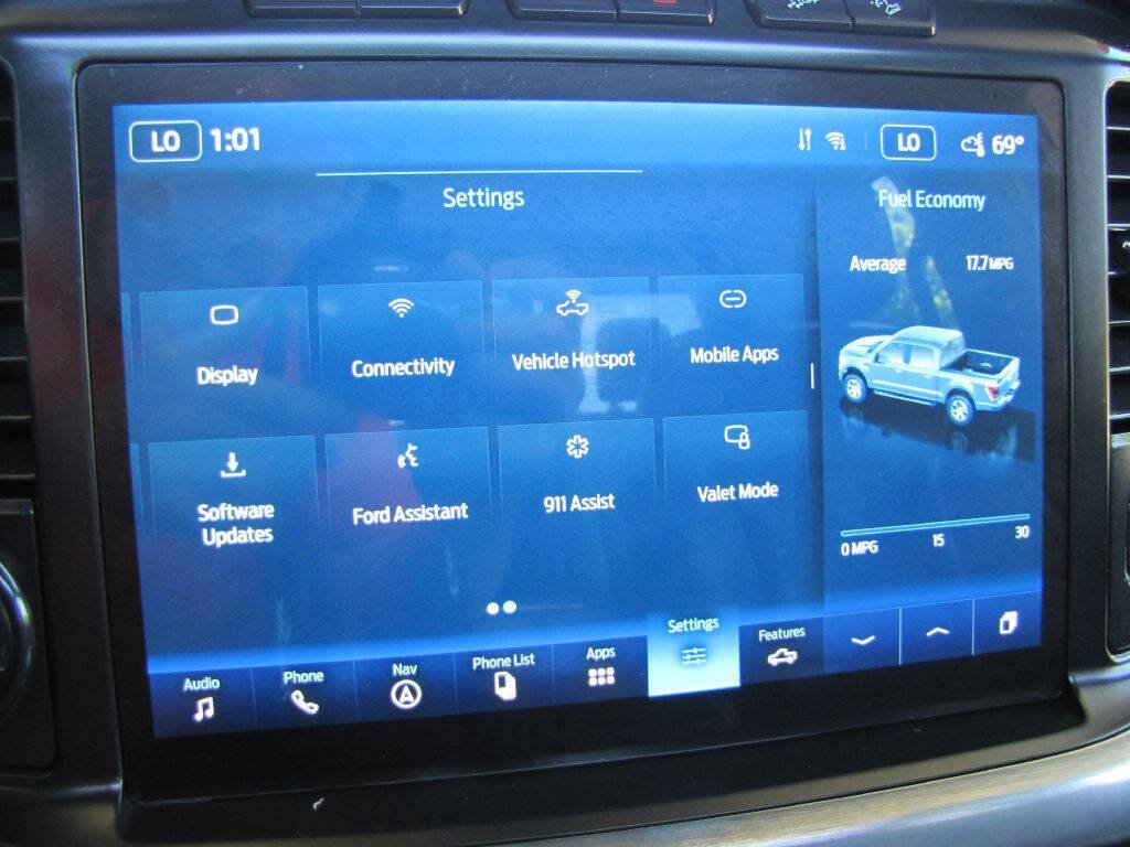 Used 2022 Ford F150 Lariat w/ Equipment Group 502A High AWD/4WD image 38