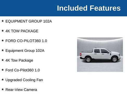 New 2025 Ford Maverick XL w/ 4K Tow Package AWD/4WD image 4