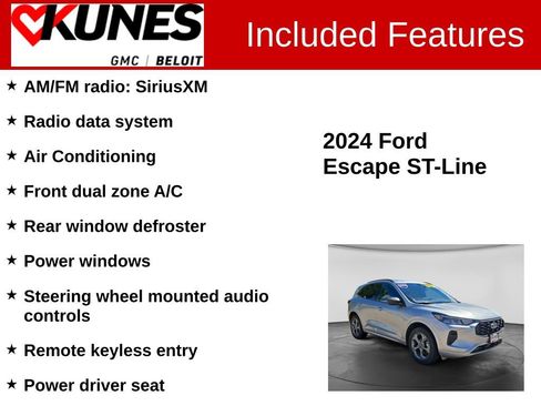 Used 2024 Ford Escape ST-Line AWD/4WD image 2