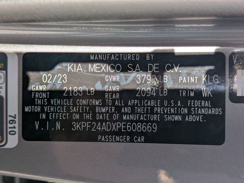 Used 2023 Kia Forte LXS w/ LXS Technology Package FWD image 47