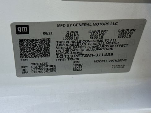Used 2021 GMC Sierra 2500 AT4 w/ Snow Plow Prep/Camper Package AWD/4WD image 30