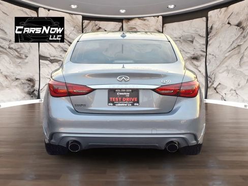 Used 2018 INFINITI Q50 Luxe w/ Essential Package (3.0T Luxe) RWD image 5