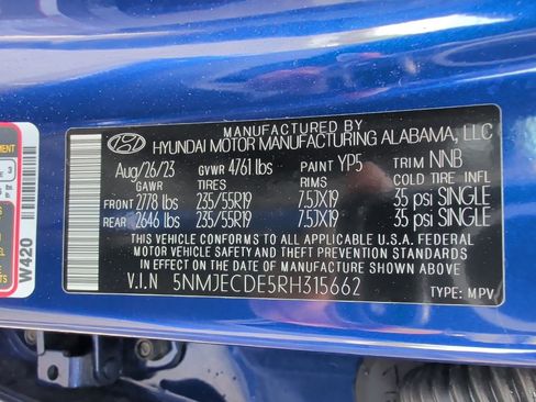 Certified 2024 Hyundai Tucson Limited image 35