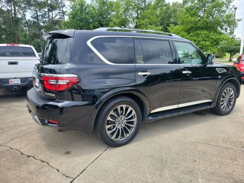 Used 2021 Nissan Armada Platinum w/ Captain's Chairs Package AWD/4WD image 7