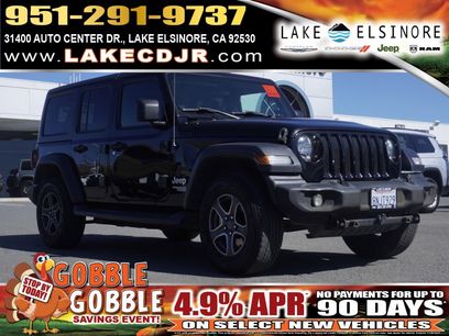 Certified 2019 Jeep Wrangler Unlimited Sport S