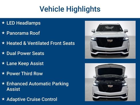 Used 2022 Cadillac Escalade Sport Platinum w/ Heavy-Duty Trailer Package AWD/4WD image 3