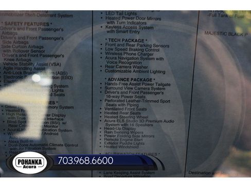 New 2025 Acura RDX SH-AWD w/ Advance Package image 40