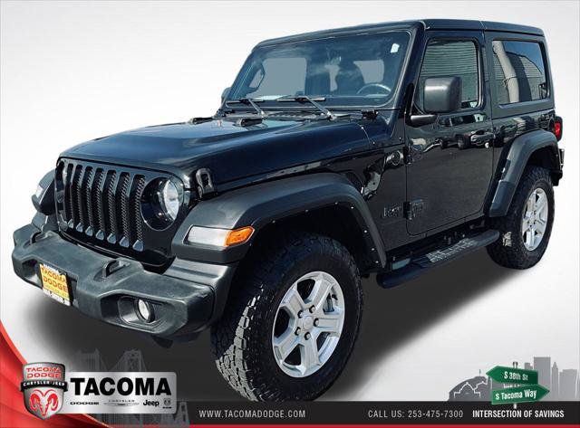 Certified 2022 Jeep Wrangler Sport AWD/4WD image 1