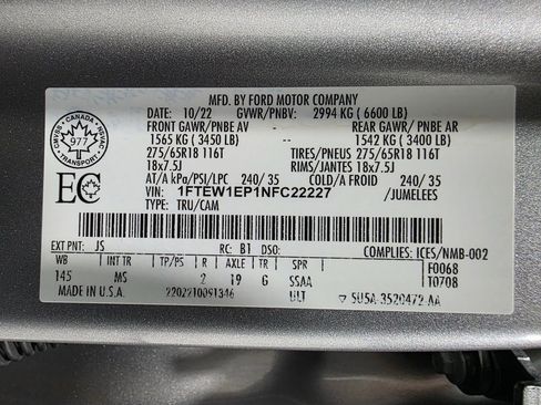 Used 2022 Ford F150 XLT w/ XTR Package image 42