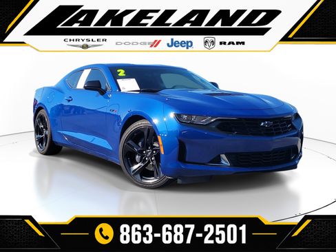 Used 2022 Chevrolet Camaro LT w/ RS Package RWD image 1