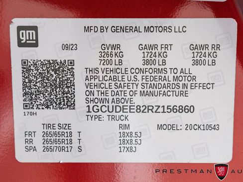 Used 2024 Chevrolet Silverado 1500 RST w/ LPO, Dark Essentials Package AWD/4WD image 40