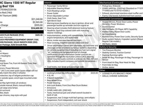 Used 2010 GMC Sierra 1500 W/T w/ Work Truck Plus Package RWD image 11