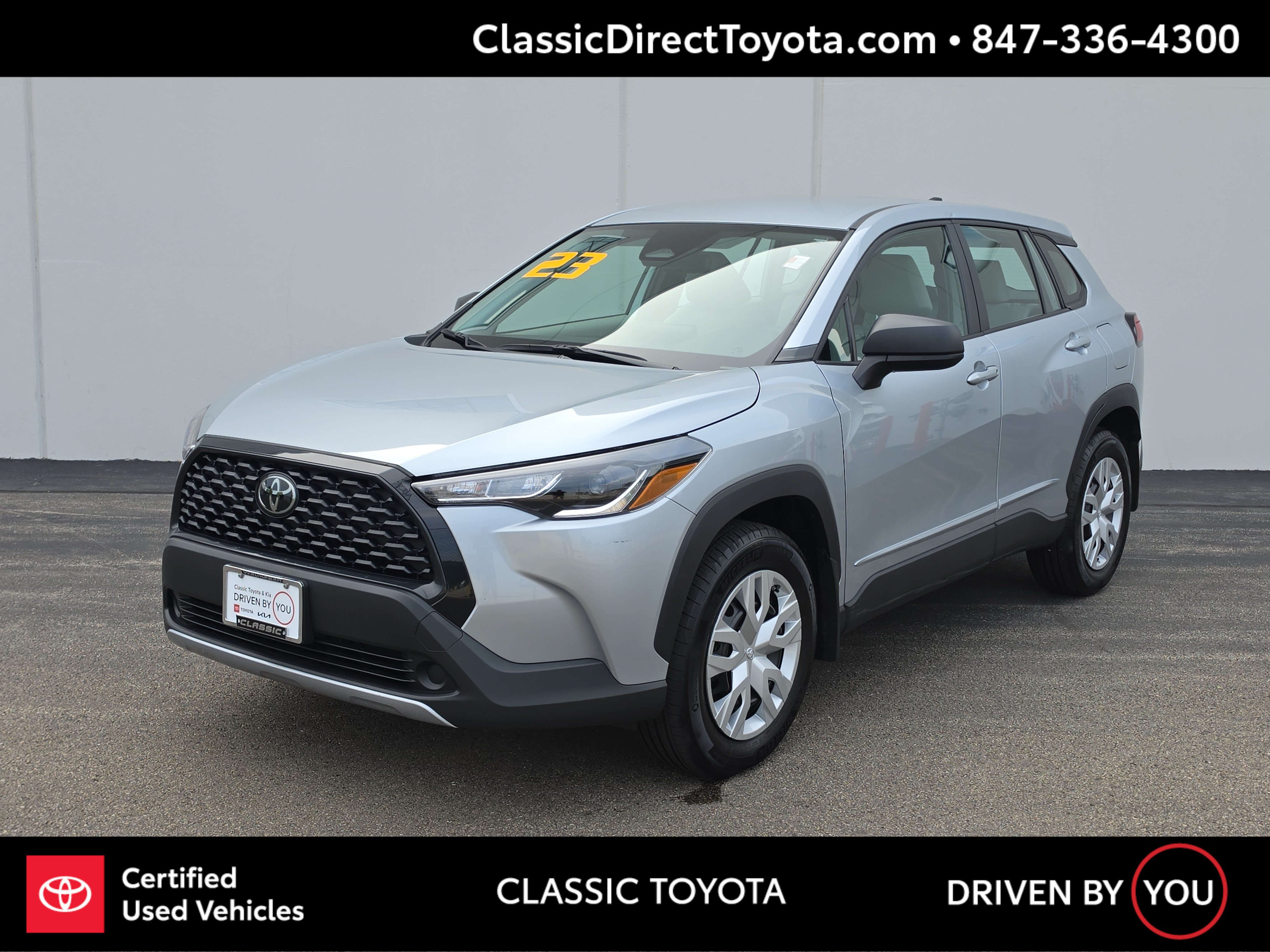 Certified 2023 Toyota Corolla Cross L AWD/4WD image 1