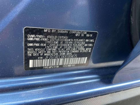 Used 2019 Subaru Crosstrek 2.0i Premium w/ Eyesight System AWD/4WD image 17