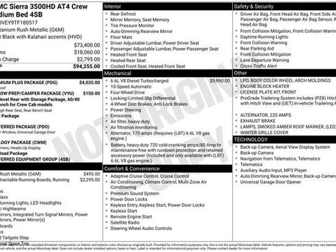 New 2026 GMC Sierra 3500 AT4 w/ AT4 Premium Plus Package image 1