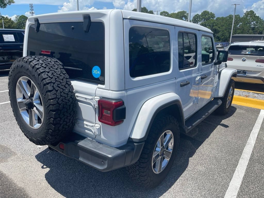 Used 2021 Jeep Wrangler Unlimited Sahara AWD/4WD image 2