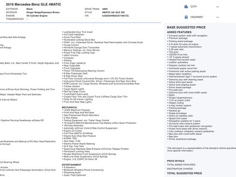 Used 2016 Mercedes-Benz GLE 350 4MATIC w/ Premium Package image 6