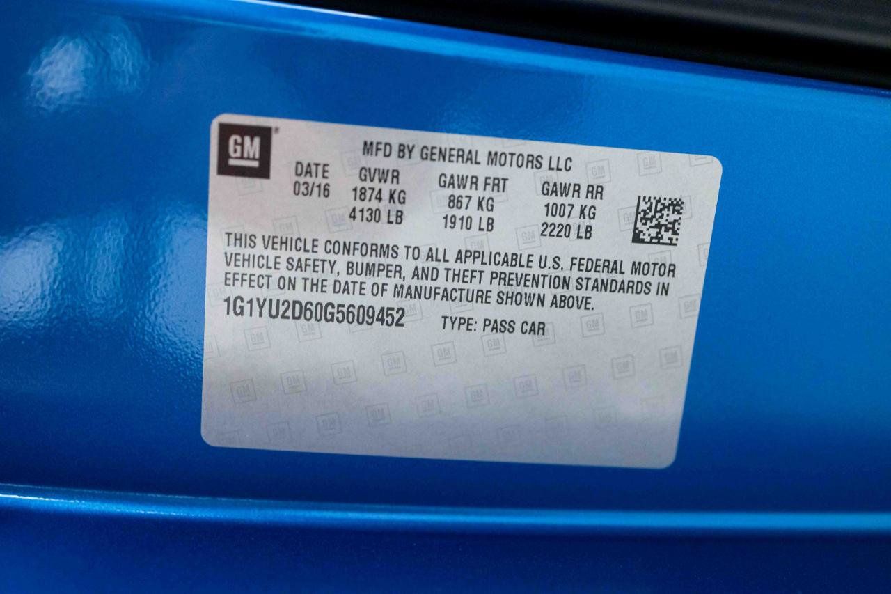 Used 2016 Chevrolet Corvette Z06 w/ 3LZ Preferred Equipment Group RWD image 83