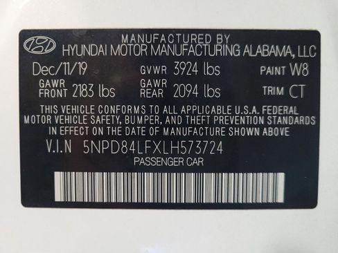 Used 2020 Hyundai Elantra SEL w/ Cargo Package (C1) FWD image 33