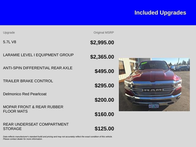 Used 2022 RAM 1500 Laramie AWD/4WD image 12