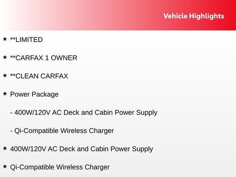 Used 2026 Toyota Tundra Limited w/ Power Package RWD image 7