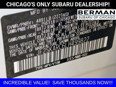 Used 2020 Subaru Forester Sport w/ Popular Package #2 image 20