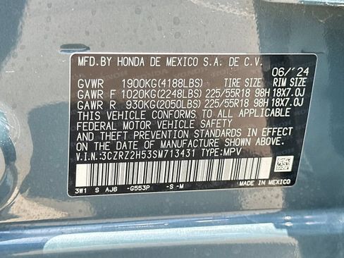 Certified 2025 Honda HR-V Sport image 32