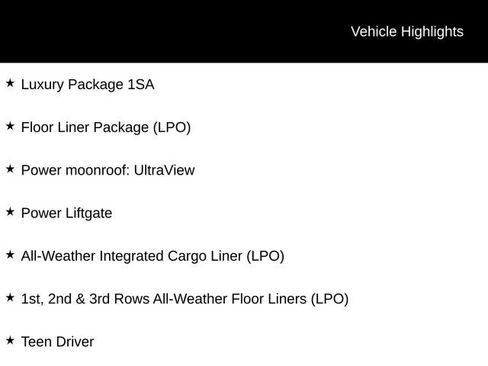 Used 2023 Cadillac XT6 Luxury w/ LPO, Floor Liner Package FWD image 2