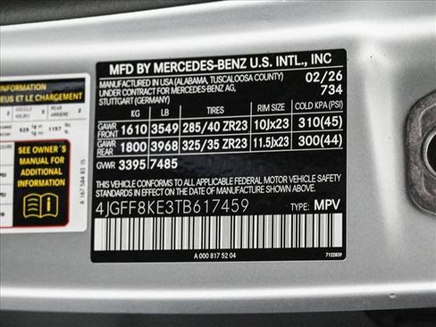 New 2026 Mercedes-Benz GLS 63 AMG 4MATIC image 29