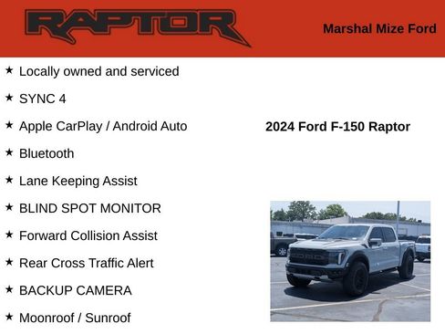 Used 2024 Ford F150 Raptor AWD/4WD image 2