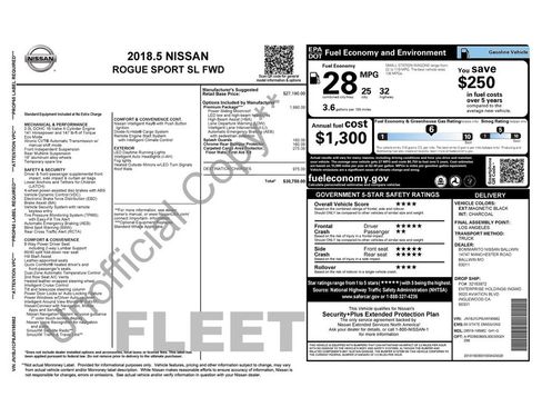 Used 2018 Nissan Rogue Sport SL w/ SL Premium Package FWD image 22