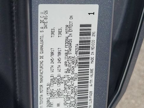 Used 2026 Toyota Tacoma SR w/ SR Upgrade Package RWD image 32