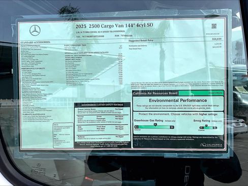 New 2025 Mercedes-Benz Sprinter 2500 image 17
