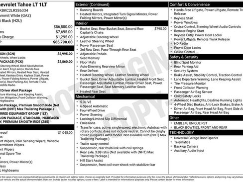 Used 2020 Chevrolet Tahoe LT w/ RST Edition AWD/4WD image 30