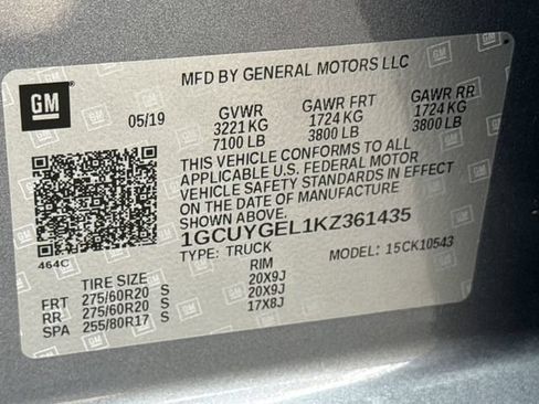 Used 2019 Chevrolet Silverado 1500 LTZ AWD/4WD image 48