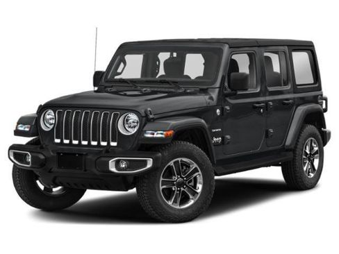 Certified 2021 Jeep Wrangler Unlimited Sahara AWD/4WD image 1