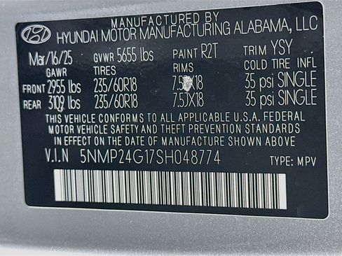 Used 2025 Hyundai Santa Fe SEL FWD image 12