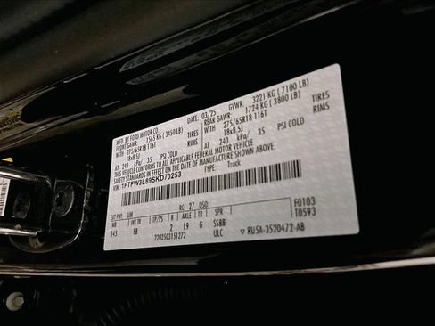 Used 2025 Ford F150 XLT w/ Equipment Group 302A MID AWD/4WD image 32