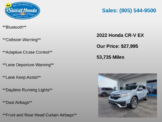 Used 2022 Honda CR-V EX image 6