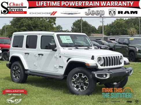 New 2026 Jeep Wrangler Unlimited Sahara w/ Safety Group AWD/4WD image 1