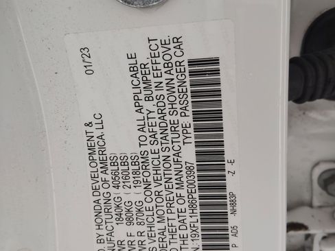 Certified 2023 Honda Civic Sport Touring image 20