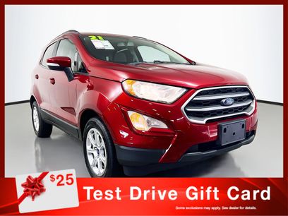 Used 2021 Ford EcoSport SE w/ SE Convenience Package