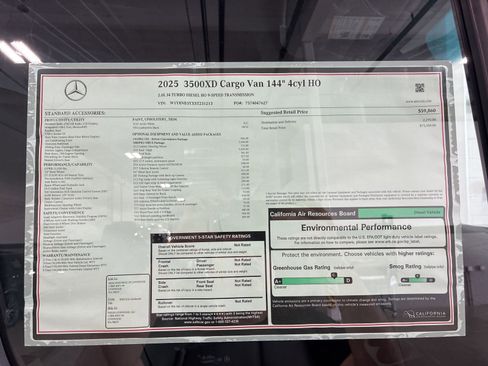 New 2025 Mercedes-Benz Sprinter 3500 image 21
