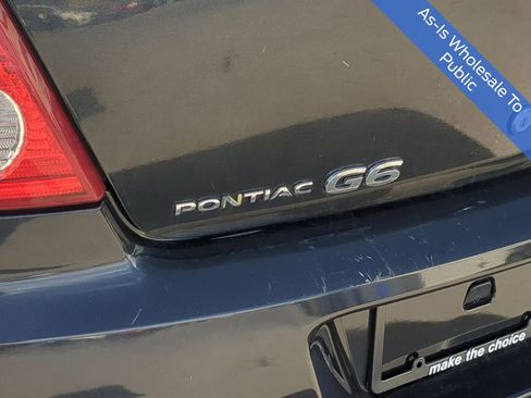 Used 2009 Pontiac G6 Sedan w/ Preferred Package image 13