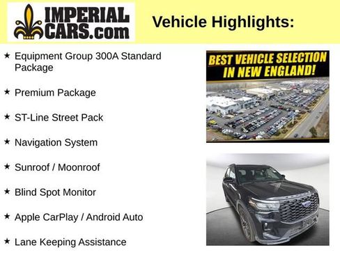 Used 2025 Ford Explorer ST-Line w/ ST-Line Street Pack AWD/4WD image 3