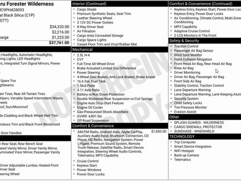 Used 2023 Subaru Forester Wilderness image 6