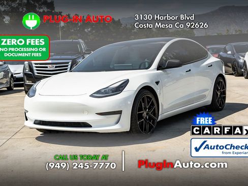 Used 2021 Tesla Model 3 Standard Range Plus RWD image 1